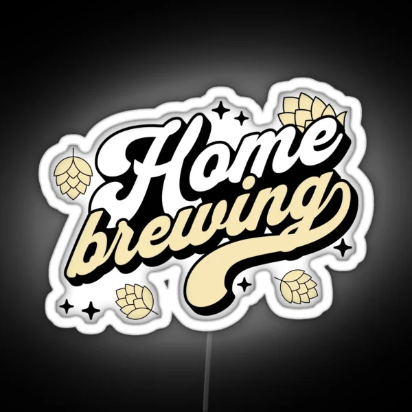 Home Brewing Homebrew Craft Beer Hobby Brewer Gift RGB Neon Sign