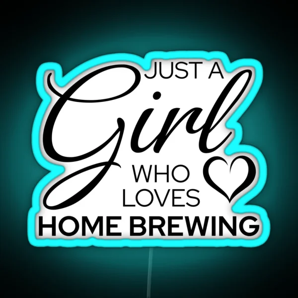 Home Brewing Homebrew Craft Beer Hobby Brewer Gift RGB Neon Sign