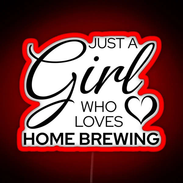 Home Brewing Homebrew Craft Beer Hobby Brewer Gift RGB Neon Sign