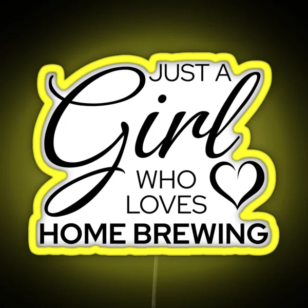 Home Brewing Homebrew Craft Beer Hobby Brewer Gift RGB Neon Sign