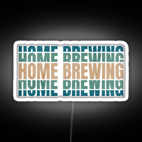 Home Brewing Homebrew Craft Beer Hobby Brewer Gift RGB Neon Sign