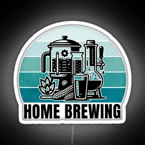 Home Brewing Homebrew Craft Beer Hobby Brewer Gift RGB Neon Sign