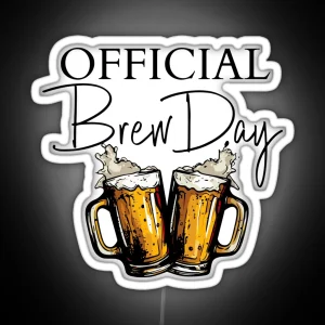 Home Brewing Homebrew Craft Beer Hobby Brewer Gift RGB Neon Sign