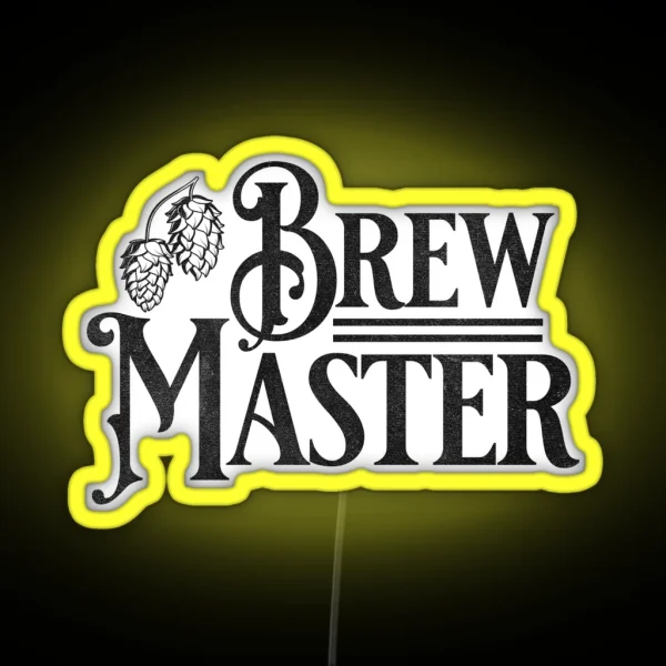 Home Brewing Homebrew Craft Beer Hobby Brewer Gift RGB Neon Sign