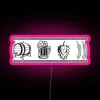 Customizable RGB Neon Sign for Home Brew Enthusiasts and Hobbies