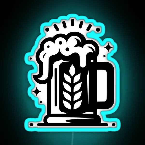Home Brewing Homebrew Craft Beer Hobby Brewer Gift RGB Neon Sign