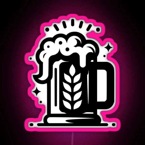 Home Brewing Homebrew Craft Beer Hobby Brewer Gift RGB Neon Sign