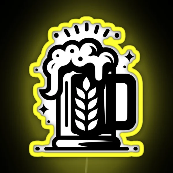 Home Brewing Homebrew Craft Beer Hobby Brewer Gift RGB Neon Sign