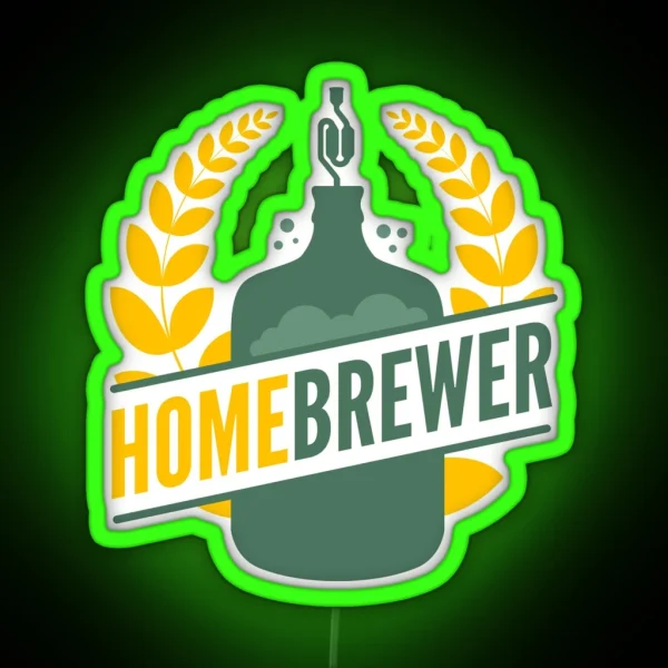 Home Brewing RGB Neon Sign