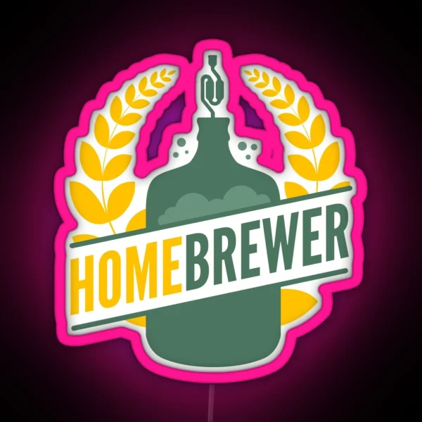 Home Brewing RGB Neon Sign