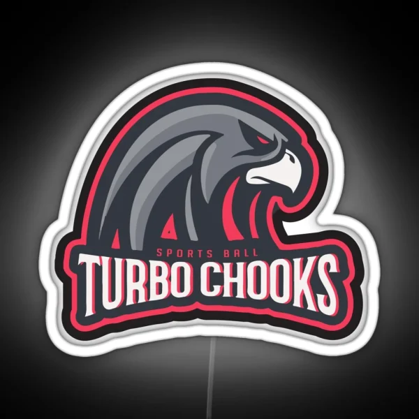 Home Team Turbo Chooks RGB Neon Sign