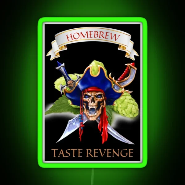 Homebrew Revenge RGB Neon Sign