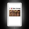 Homebrewing Bar Neon Sign for Beer Enthusiasts and Hobbyists 2023
