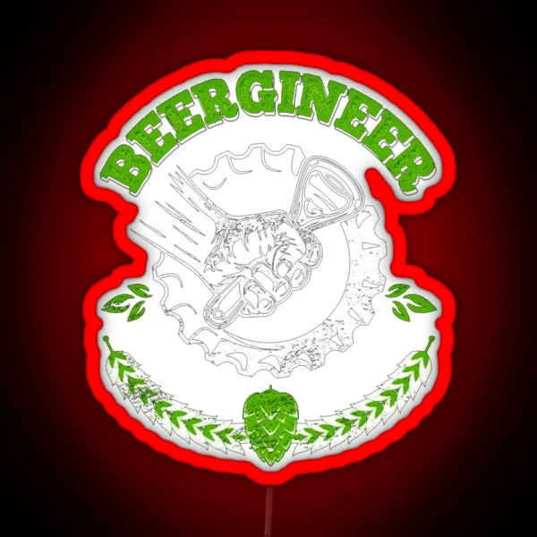 Homebrewing Beer RGB Neon Sign