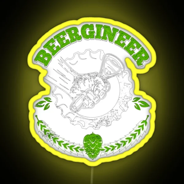 Homebrewing Beer RGB Neon Sign