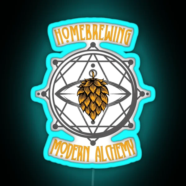 Homebrewing Hobby Brewer Craftbeer Beer RGB Neon Sign