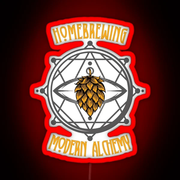 Homebrewing Hobby Brewer Craftbeer Beer RGB Neon Sign