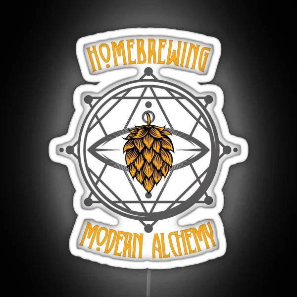 Homebrewing Hobby Brewer Craftbeer Beer RGB Neon Sign