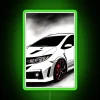 Neon Honda Type R V5 LED Sign for Car Enthusiasts