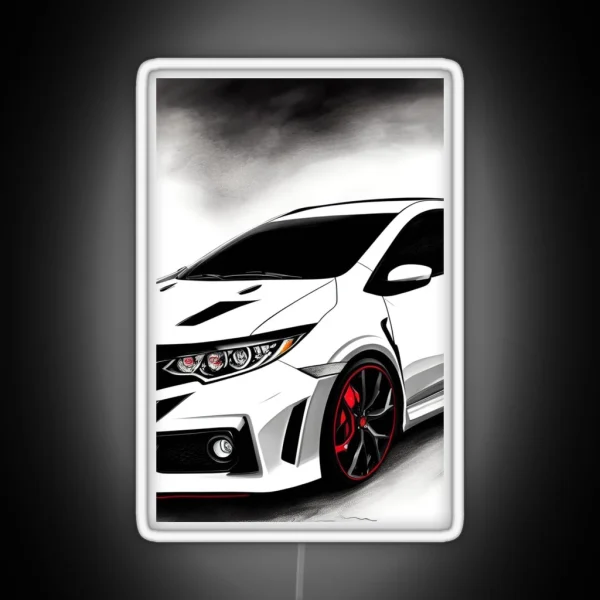 Honda Type R V5 RGB Neon Sign