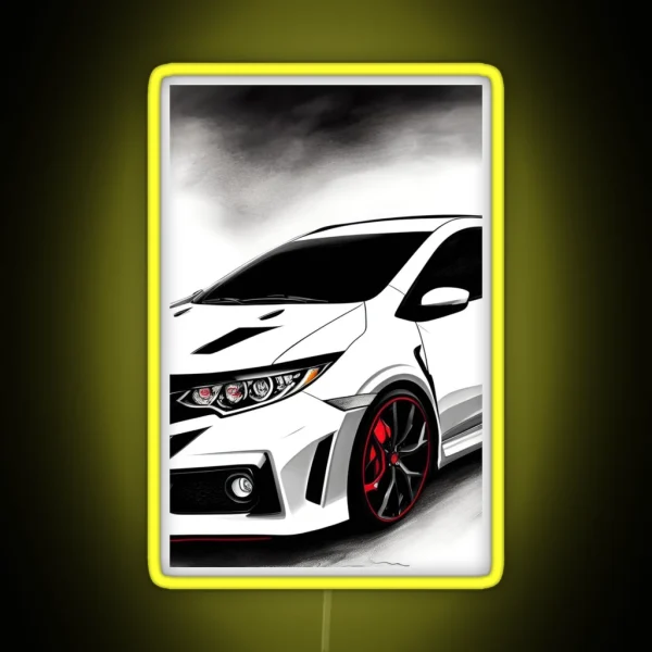 Honda Type R V5 RGB Neon Sign