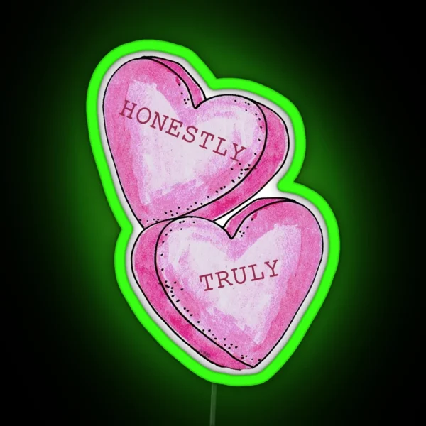 HONESTLY TRULY RGB Neon Sign