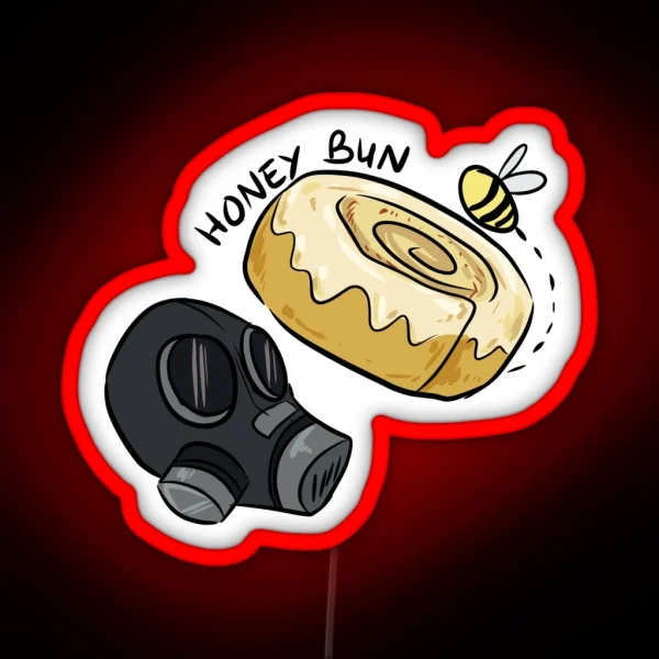 Honey Bun BREAD RGB Neon Sign