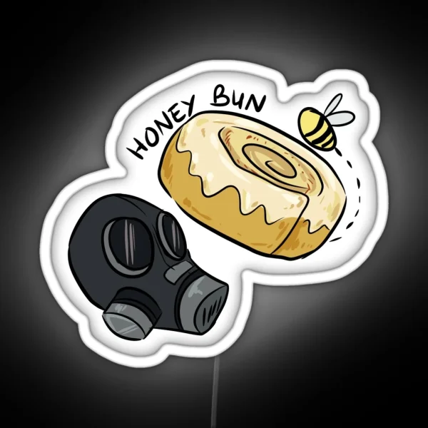 Honey Bun BREAD RGB Neon Sign