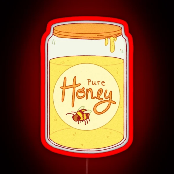 Honey Jar RGB Neon Sign