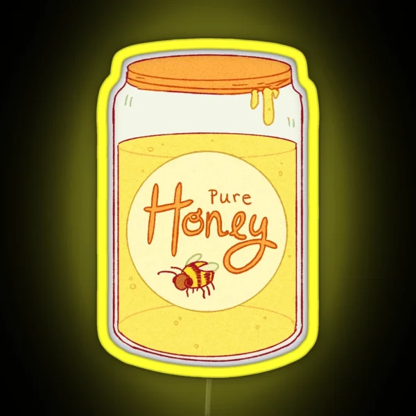 Honey Jar RGB Neon Sign