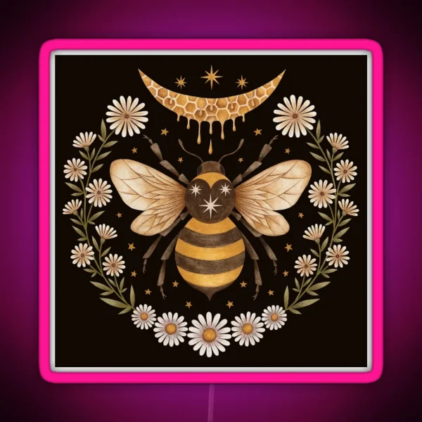 Honey Moon RGB Neon Sign