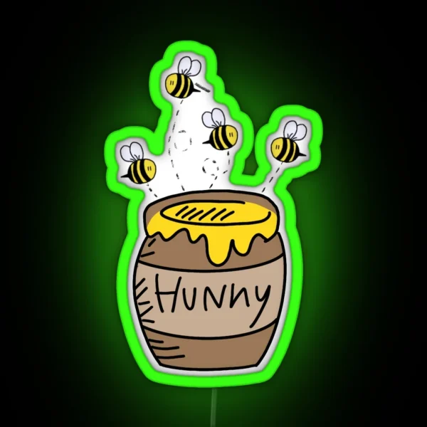 Honey Pot RGB Neon Sign