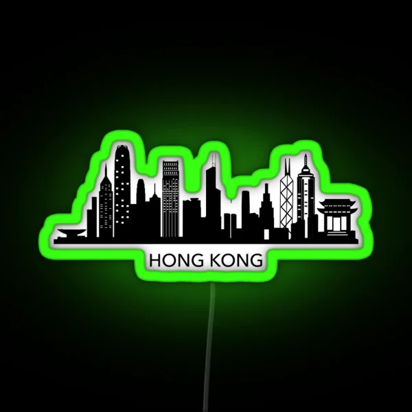 Hong Kong Art RGB Neon Sign