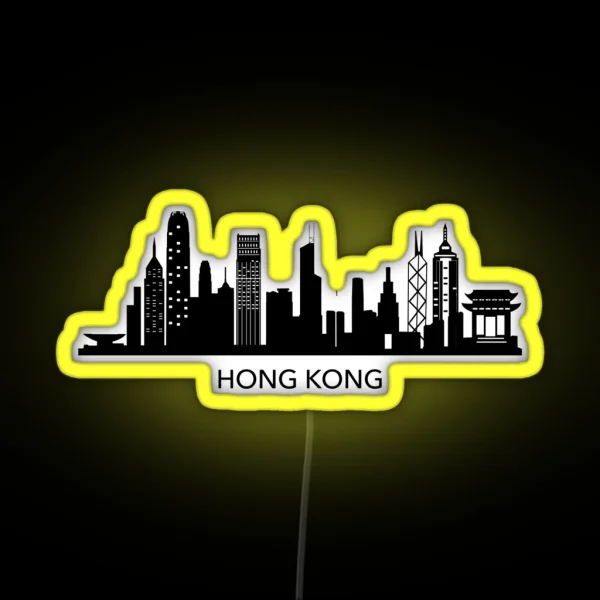 Hong Kong Art RGB Neon Sign