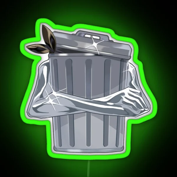 Honkai Star Rail Sanctity Of The Trashcan RGB Neon Sign