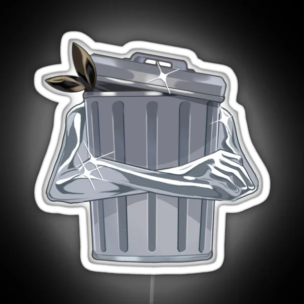 Honkai Star Rail Sanctity Of The Trashcan RGB Neon Sign