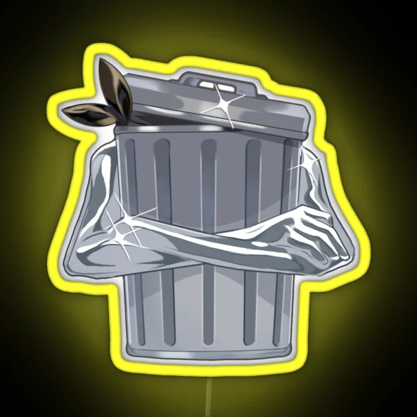 Honkai Star Rail Sanctity Of The Trashcan RGB Neon Sign