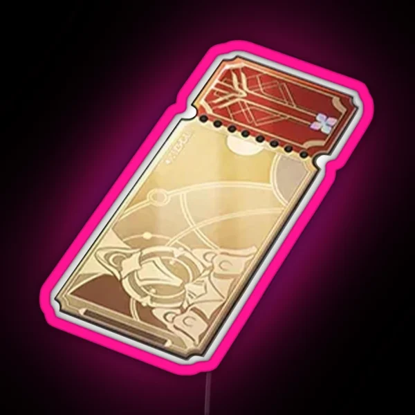 Honkai Star Rail Special Pass RGB Neon Sign