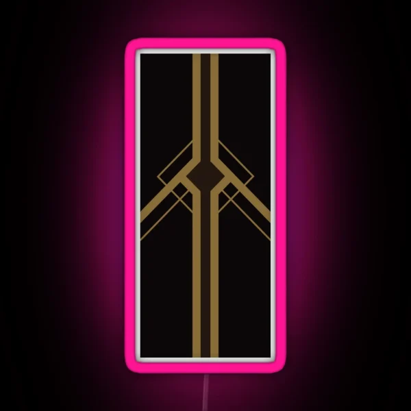Honkai Star Rail Trailblazer Phone Case RGB Neon Sign