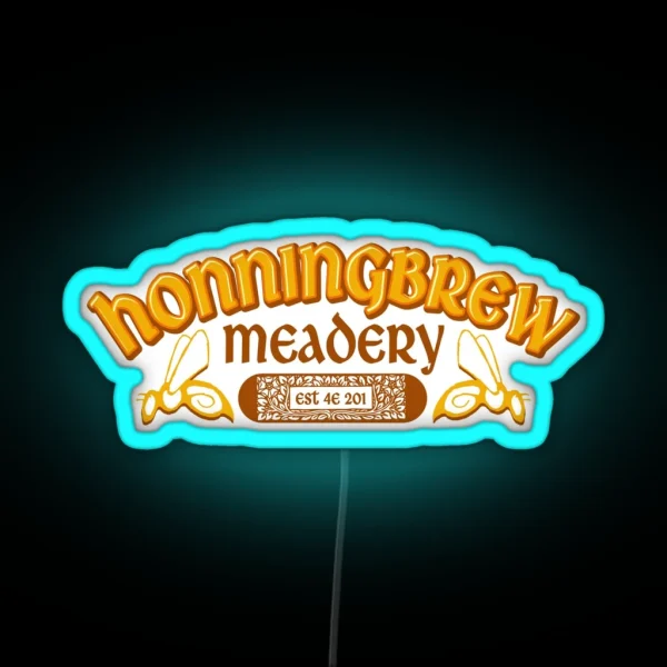 Honningbrew Meadery RGB Neon Sign