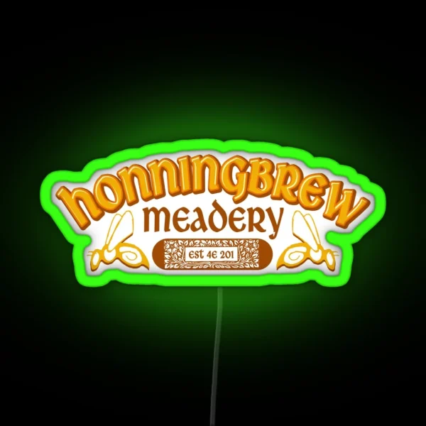 Honningbrew Meadery RGB Neon Sign