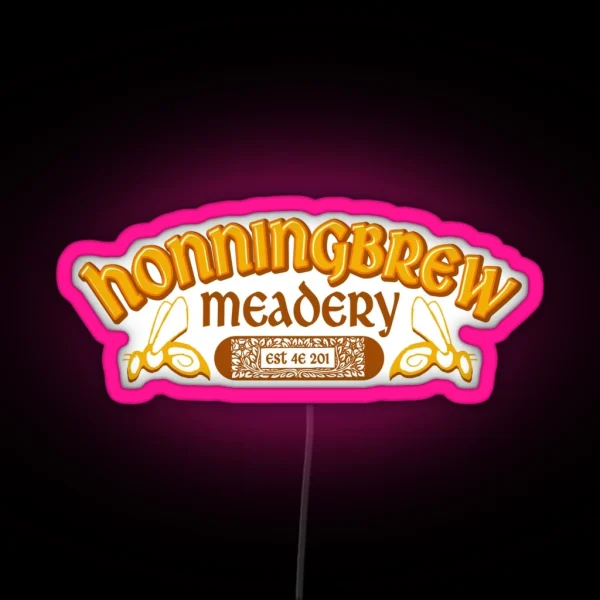 Honningbrew Meadery RGB Neon Sign
