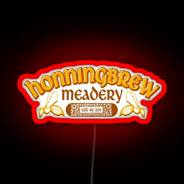 Honningbrew Meadery RGB Neon Sign
