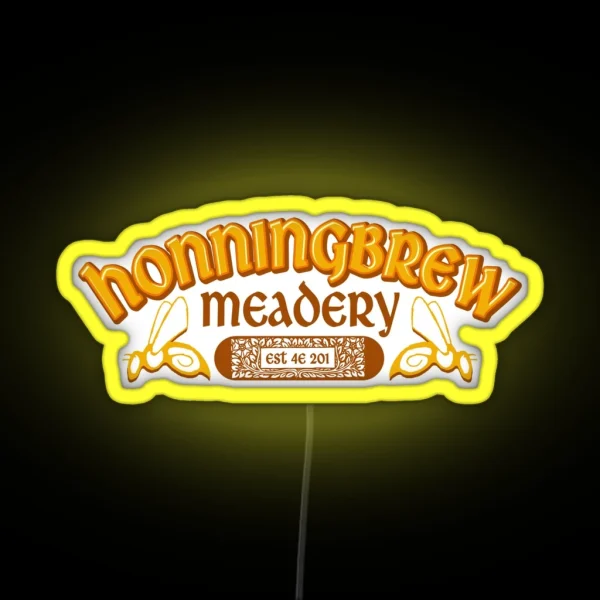 Honningbrew Meadery RGB Neon Sign