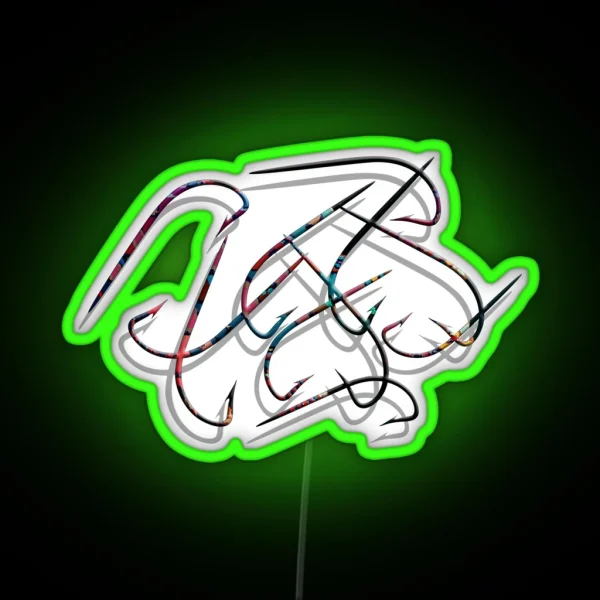 HOOKED RGB Neon Sign