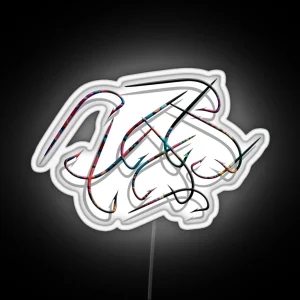 HOOKED RGB Neon Sign