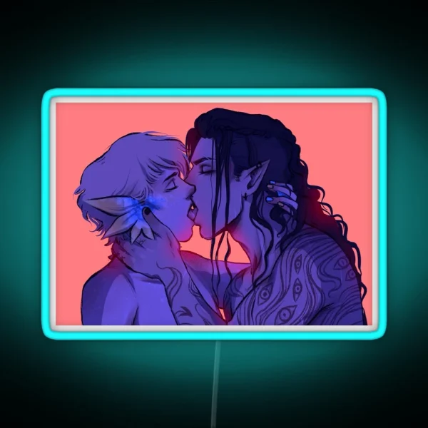 Hooked RGB Neon Sign