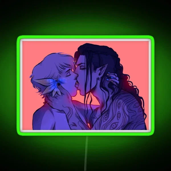 Hooked RGB Neon Sign