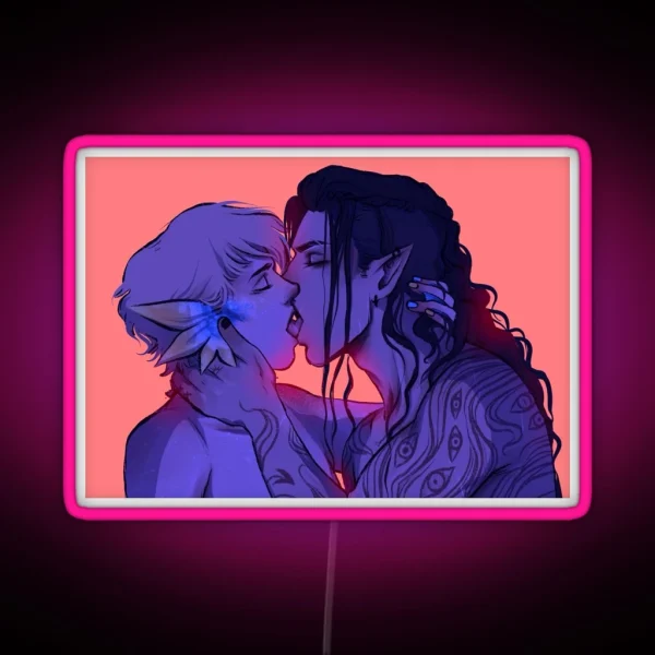 Hooked RGB Neon Sign