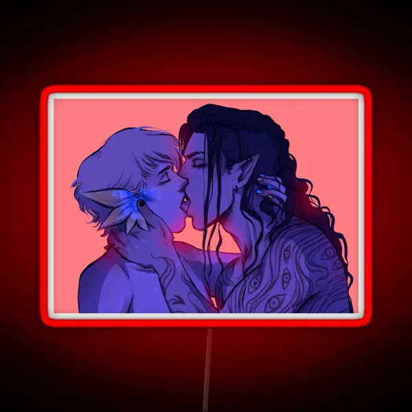 Hooked RGB Neon Sign